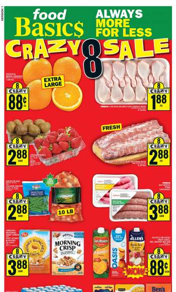 Circulaire Food Basics - 20 Avril 2023 - 26 Avril 2023.