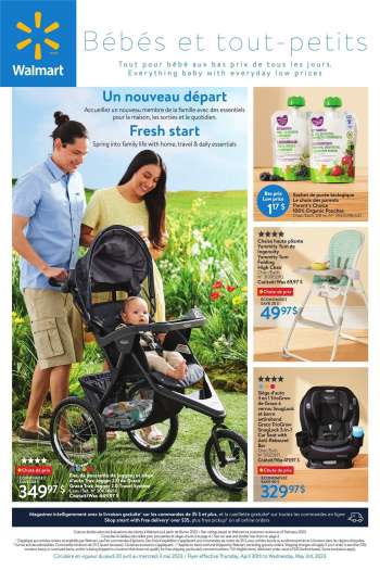 Walmart Flyer - April 20, 2023 - May 03, 2023.