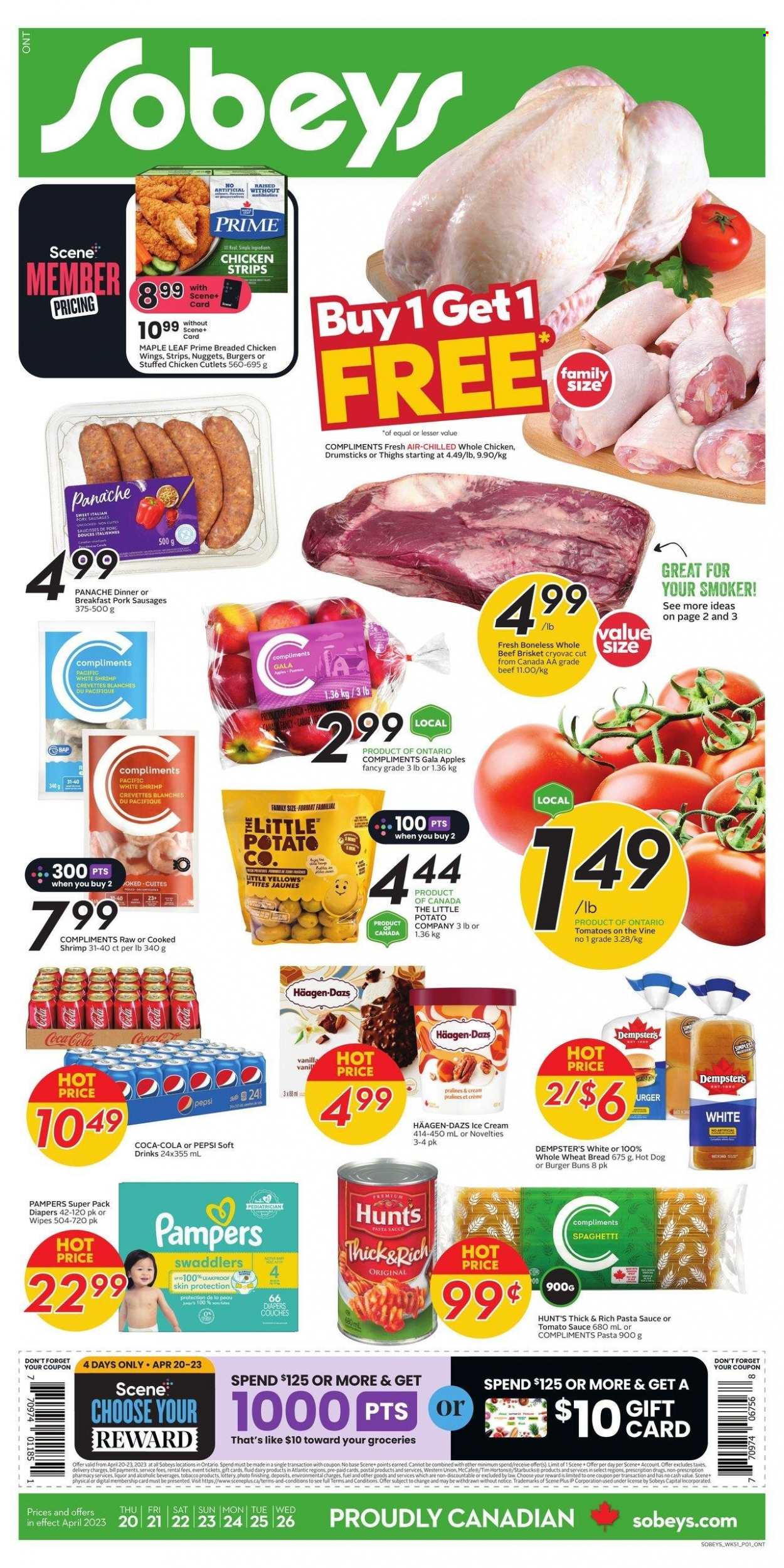 Sobeys flyer - April 20, 2023 - April 26, 2023. Page 1