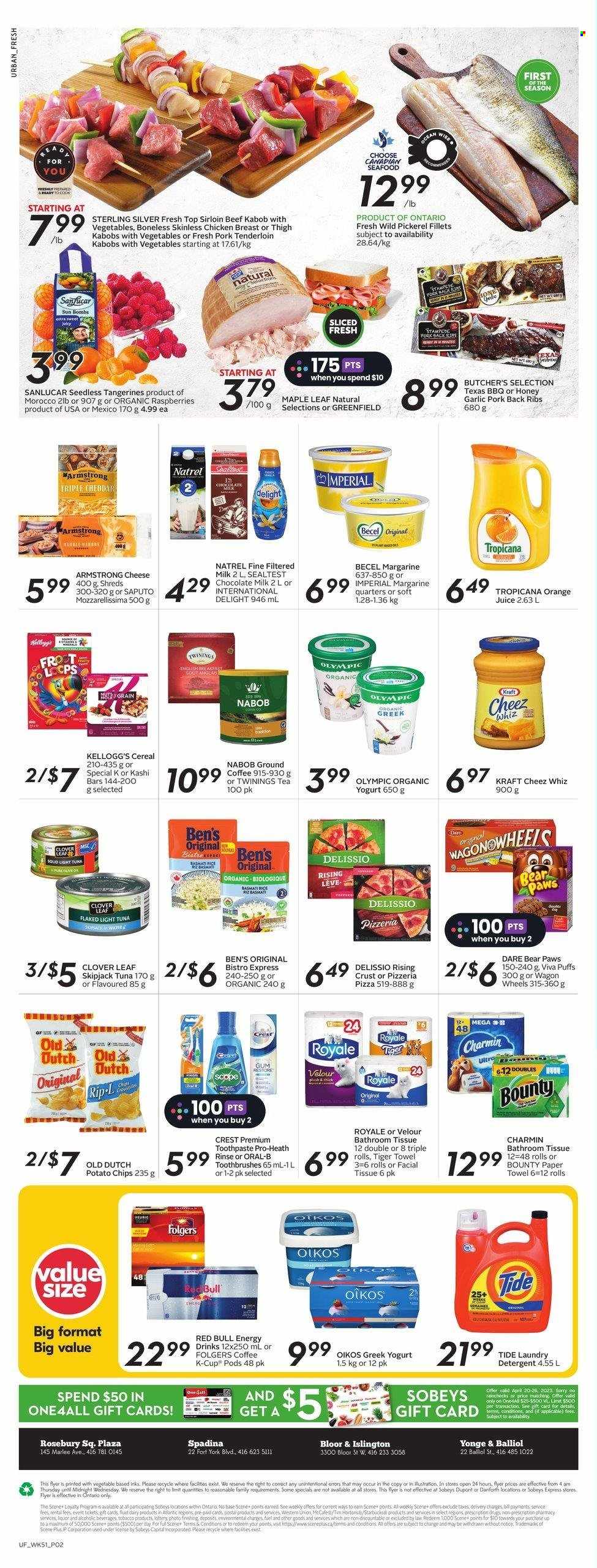 Sobeys Urban Fresh flyer - April 20, 2023 - April 26, 2023. Page 2