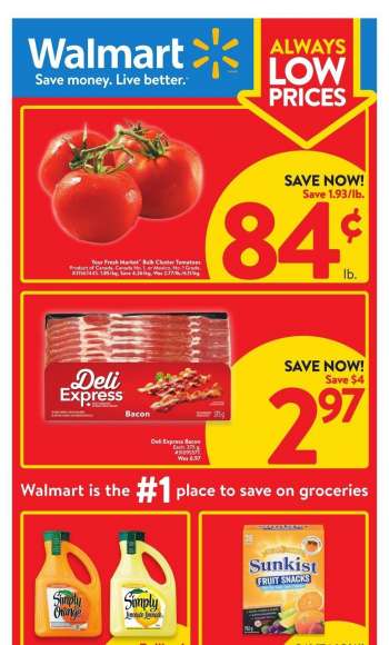 Circulaire Walmart - 20 Avril 2023 - 26 Avril 2023.