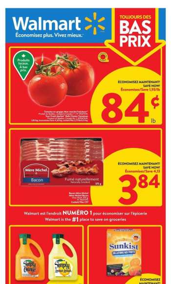 Circulaire Walmart - 20 Avril 2023 - 26 Avril 2023.