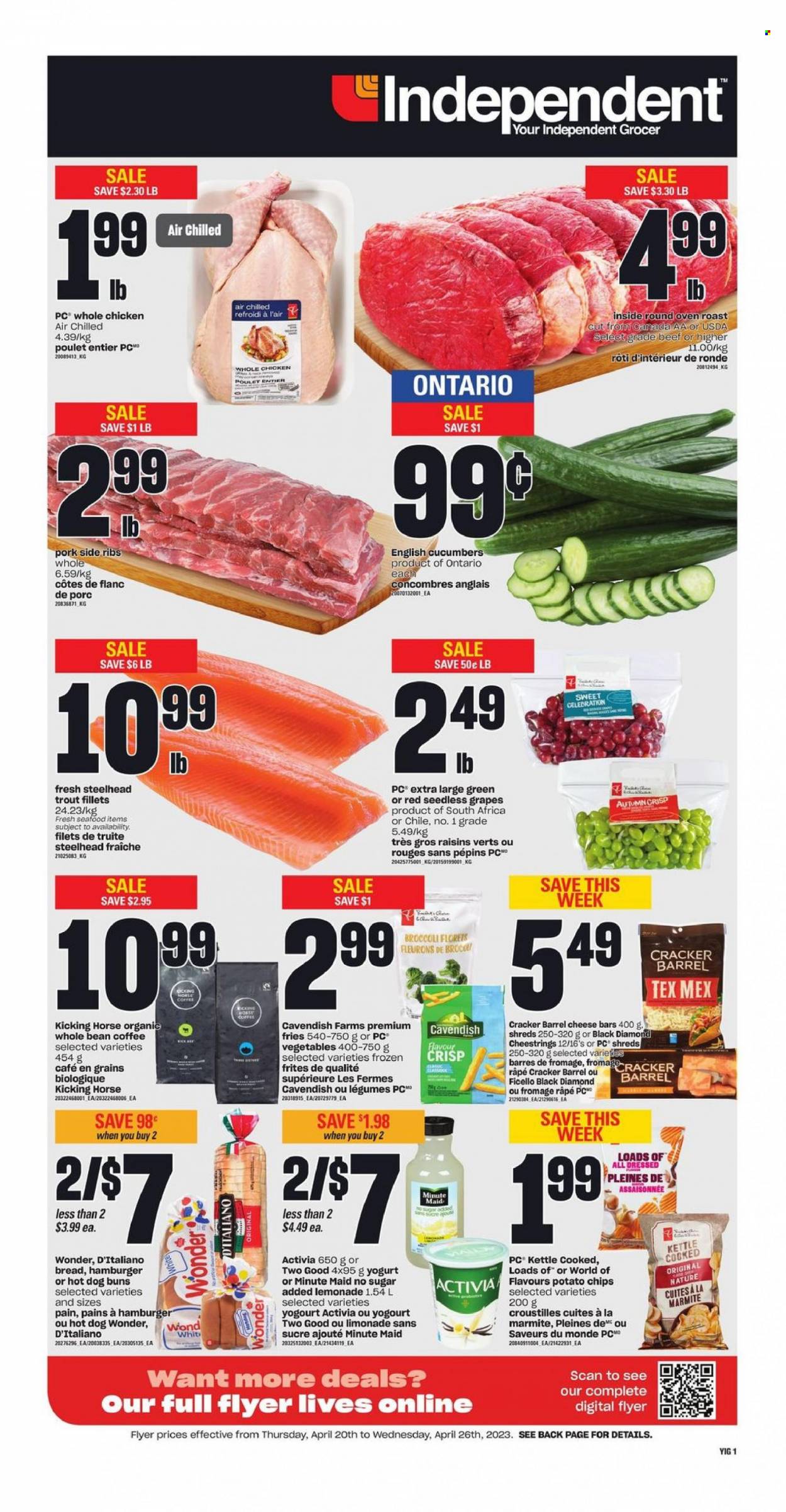 Independent flyer - April 20, 2023 - April 26, 2023. Page 1
