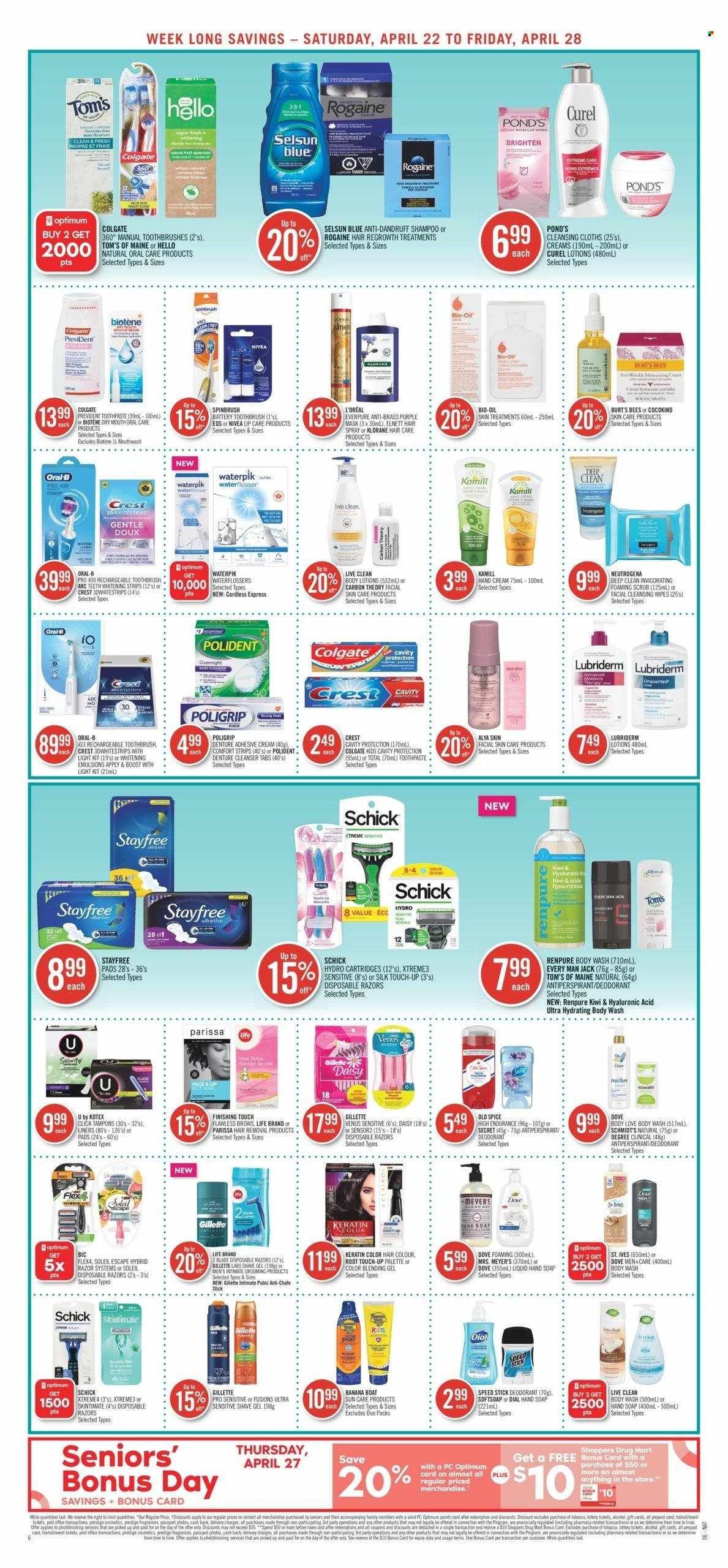 Shoppers Drug Mart flyer - April 22, 2023 - April 28, 2023. Page 6