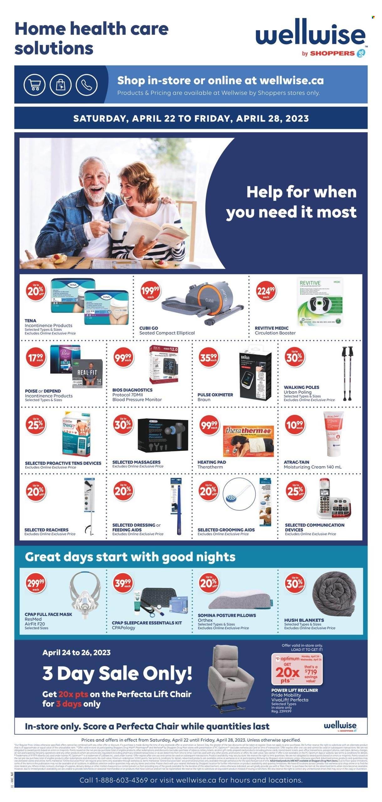Shoppers Drug Mart flyer - April 22, 2023 - April 28, 2023. Page 16