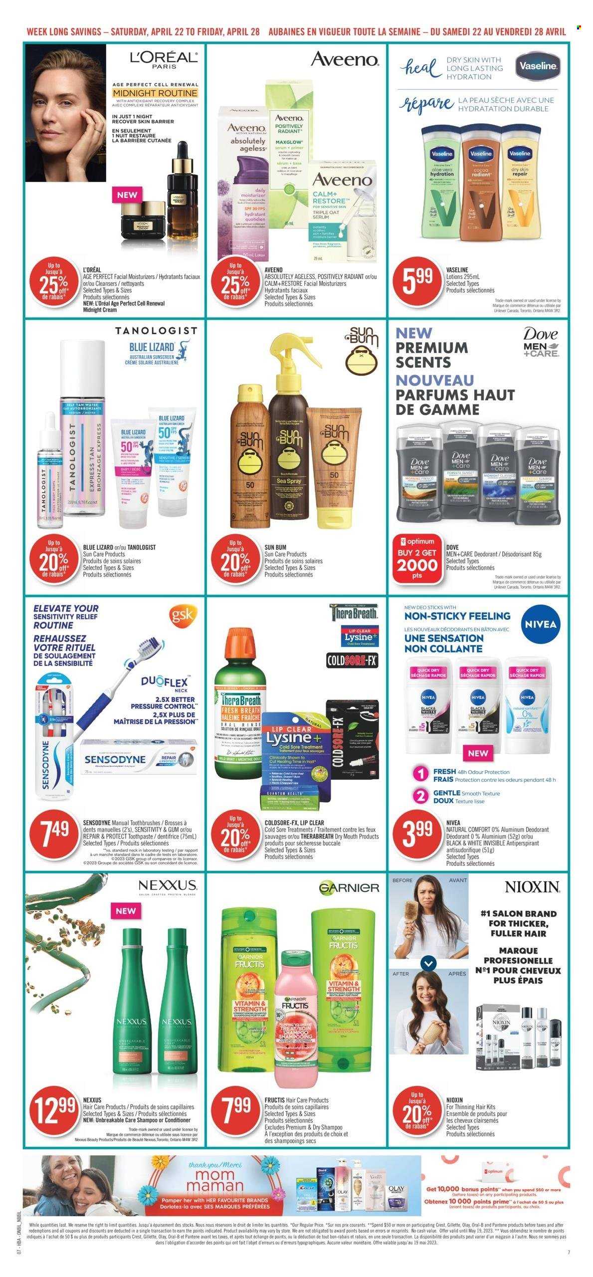 Shoppers Drug Mart flyer - April 22, 2023 - April 28, 2023. Page 7