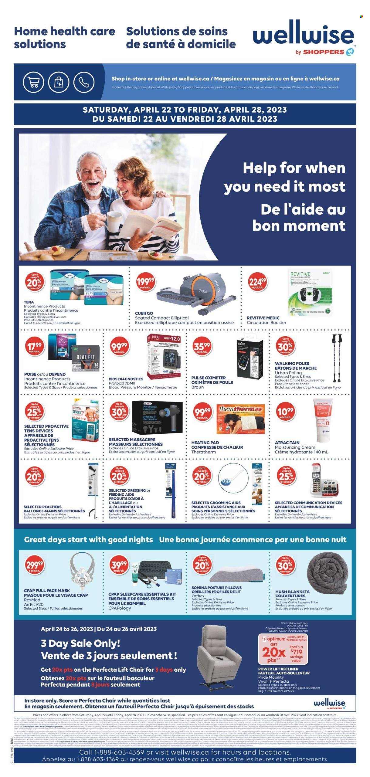 Shoppers Drug Mart flyer - April 22, 2023 - April 28, 2023. Page 16