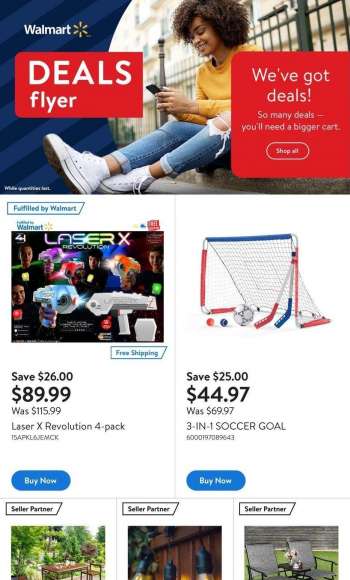 Walmart Flyer - April 20, 2023 - April 25, 2023.