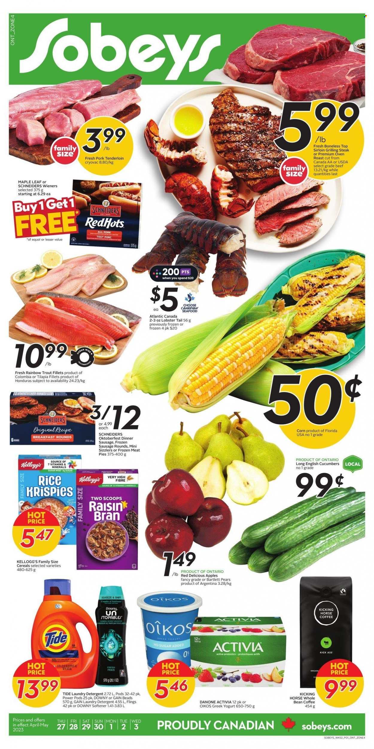 Sobeys flyer - April 27, 2023 - May 03, 2023. Page 1