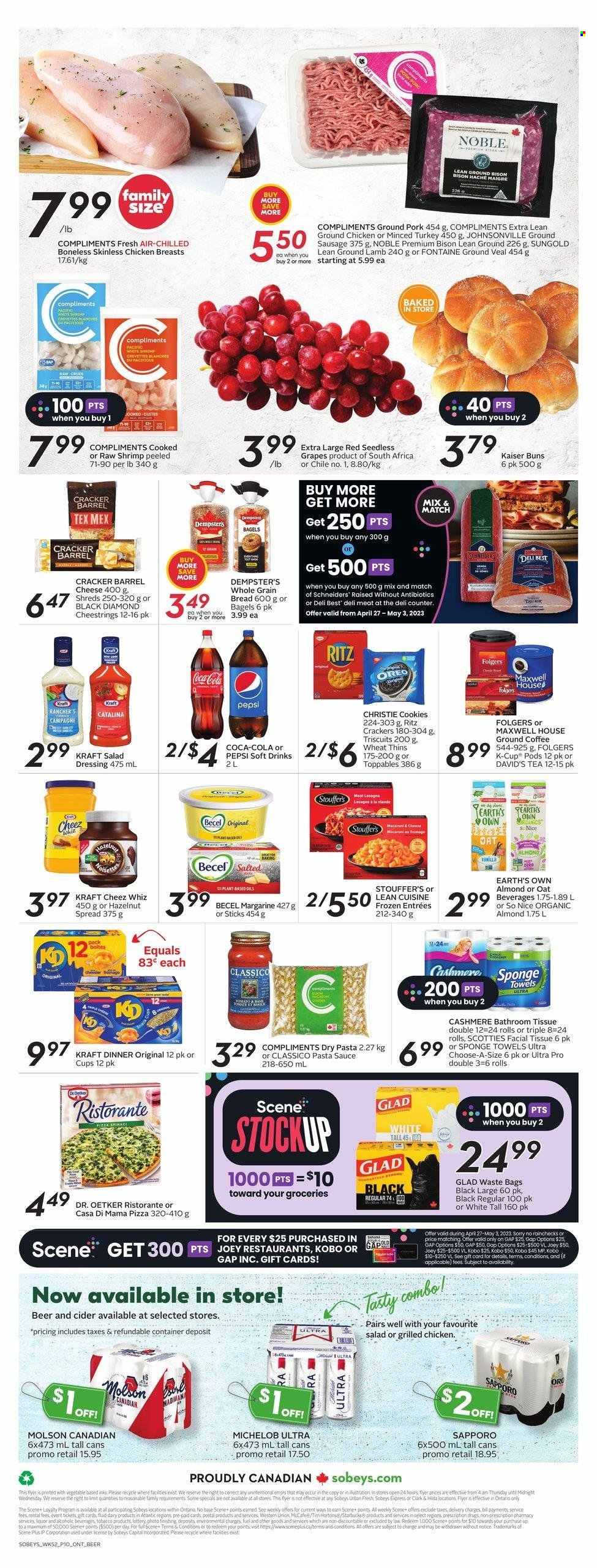 Sobeys flyer - April 27, 2023 - May 03, 2023. Page 3