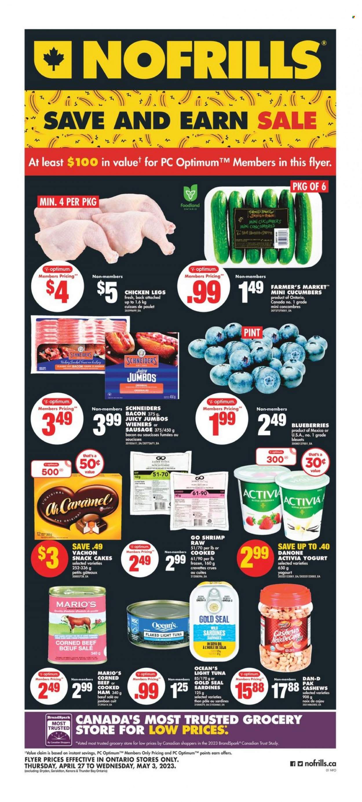 No Frills flyer - April 27, 2023 - May 03, 2023. Page 1
