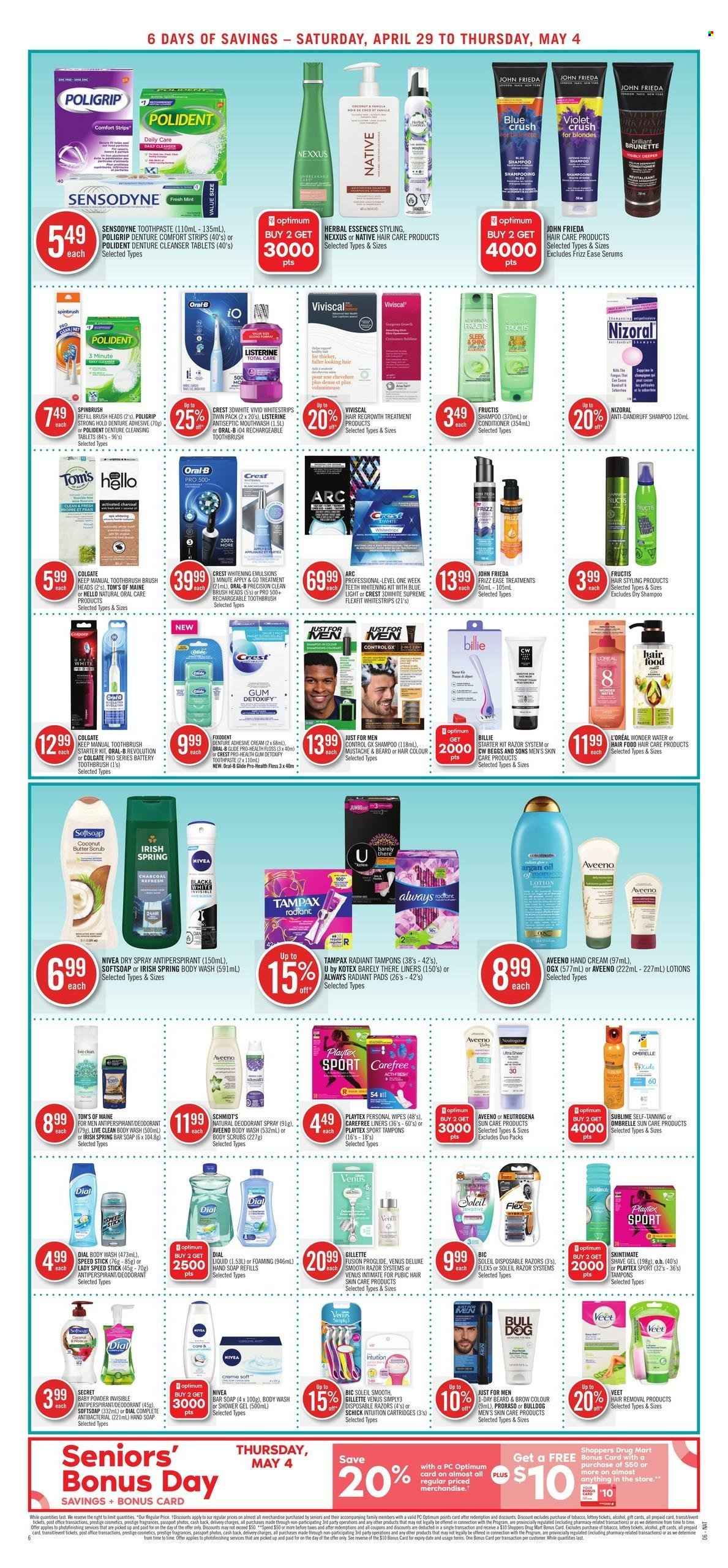 Shoppers Drug Mart flyer - April 29, 2023 - May 04, 2023. Page 7