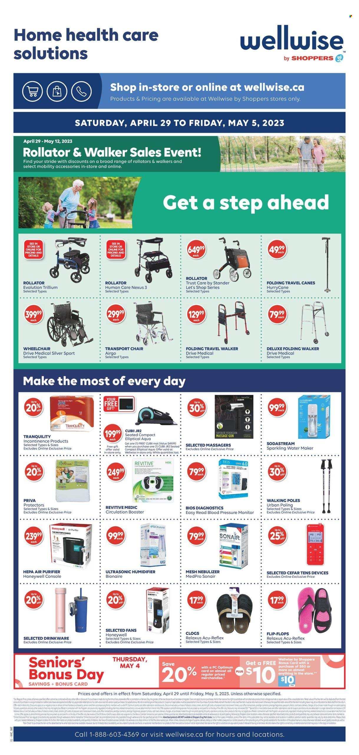 Shoppers Drug Mart flyer - April 29, 2023 - May 04, 2023. Page 19