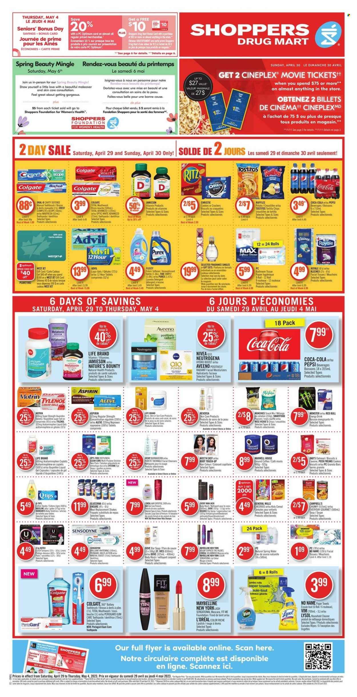 Shoppers Drug Mart flyer - April 29, 2023 - May 04, 2023. Page 1
