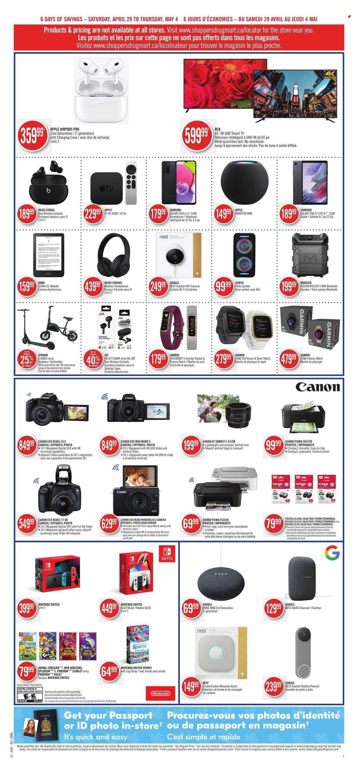 Shoppers Drug Mart flyer - April 29, 2023 - May 04, 2023. Page 11
