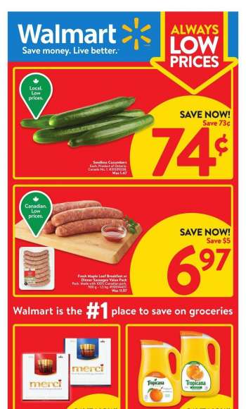 Walmart Flyer - May 04, 2023 - May 10, 2023.