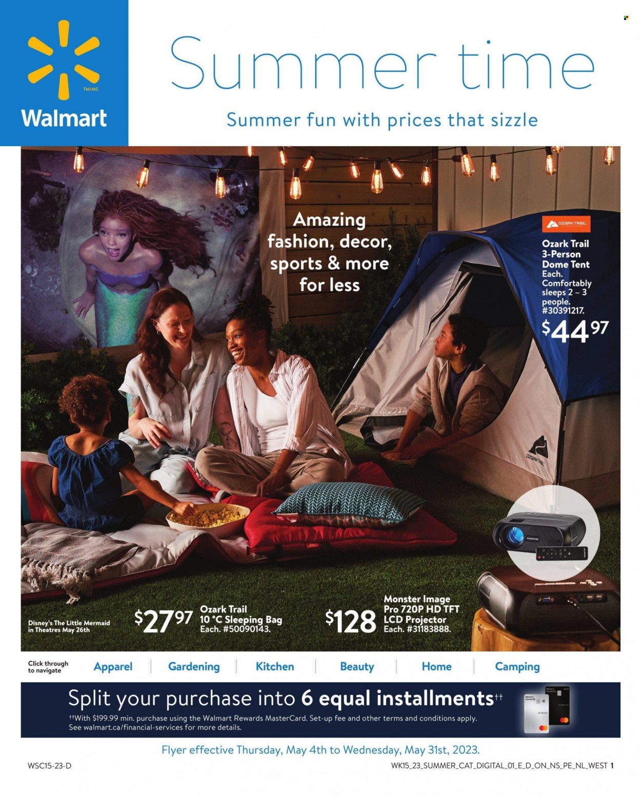 Walmart flyer - May 04, 2023 - May 31, 2023. Page 1
