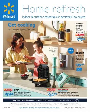 Walmart Flyer - May 04, 2023 - May 31, 2023.