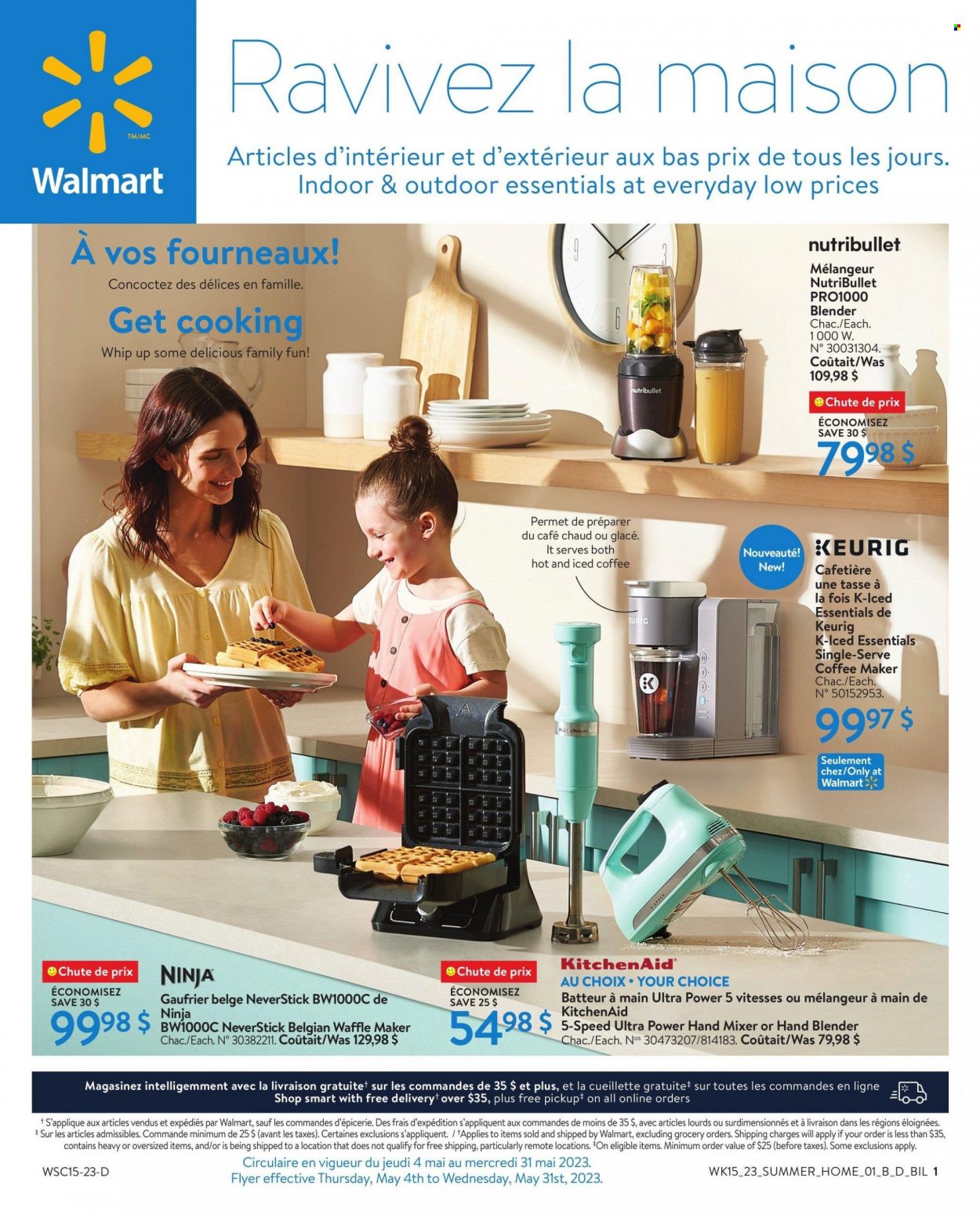 Walmart flyer - May 04, 2023 - May 31, 2023. Page 1