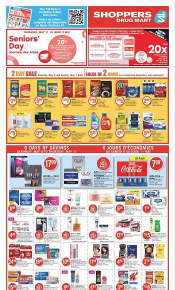 Circulaire Shoppers Drug Mart - 06 Mai 2023 - 11 Mai 2023.