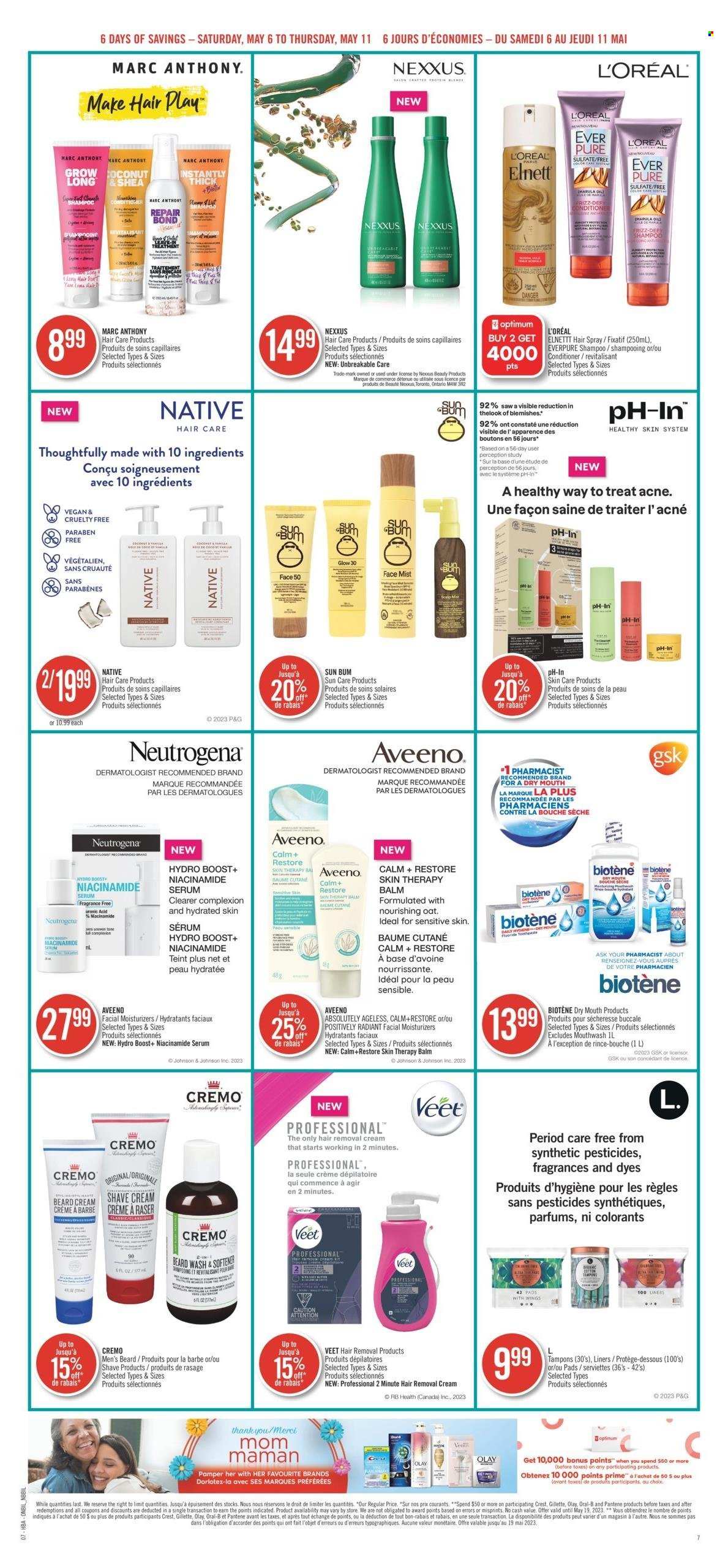 Shoppers Drug Mart flyer - May 06, 2023 - May 11, 2023. Page 10