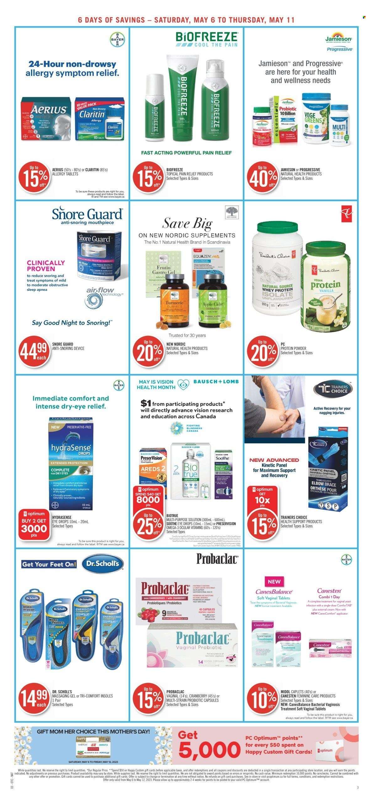 Shoppers Drug Mart flyer - May 06, 2023 - May 11, 2023. Page 3