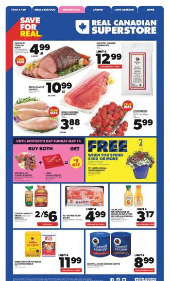 Circulaire Real Canadian Superstore - 11 Mai 2023 - 17 Mai 2023.