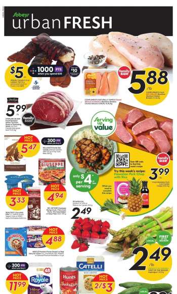 Sobeys Urban Fresh Flyer - May 11, 2023 - May 17, 2023.