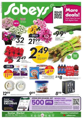 Sobeys Flyer - May 11, 2023 - May 17, 2023.