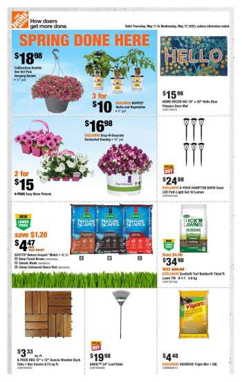Circulaire The Home Depot