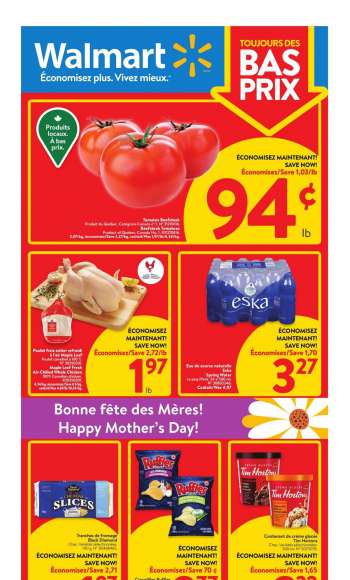 Circulaire Walmart - 11 Mai 2023 - 17 Mai 2023.