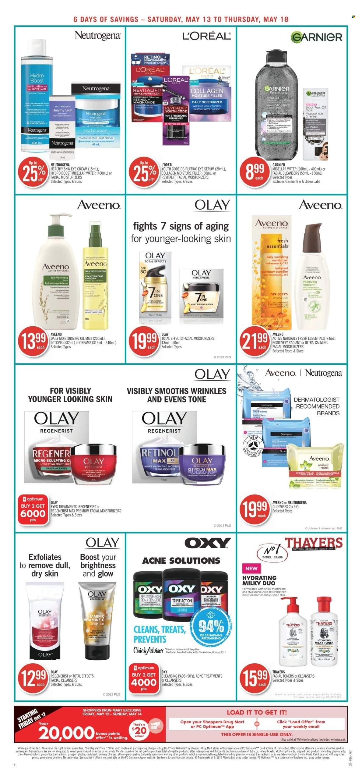 Shoppers Drug Mart flyer - May 13, 2023 - May 18, 2023. Page 13