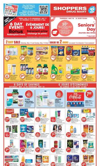 Circulaire Shoppers Drug Mart - 13 Mai 2023 - 18 Mai 2023.