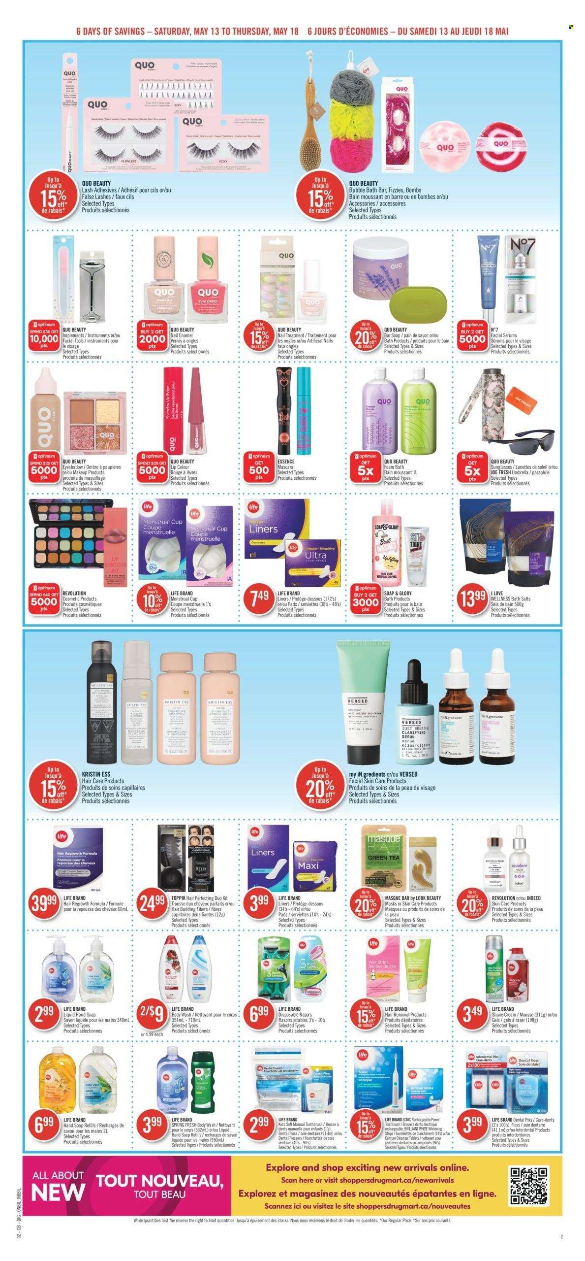 Shoppers Drug Mart flyer - May 13, 2023 - May 18, 2023. Page 10