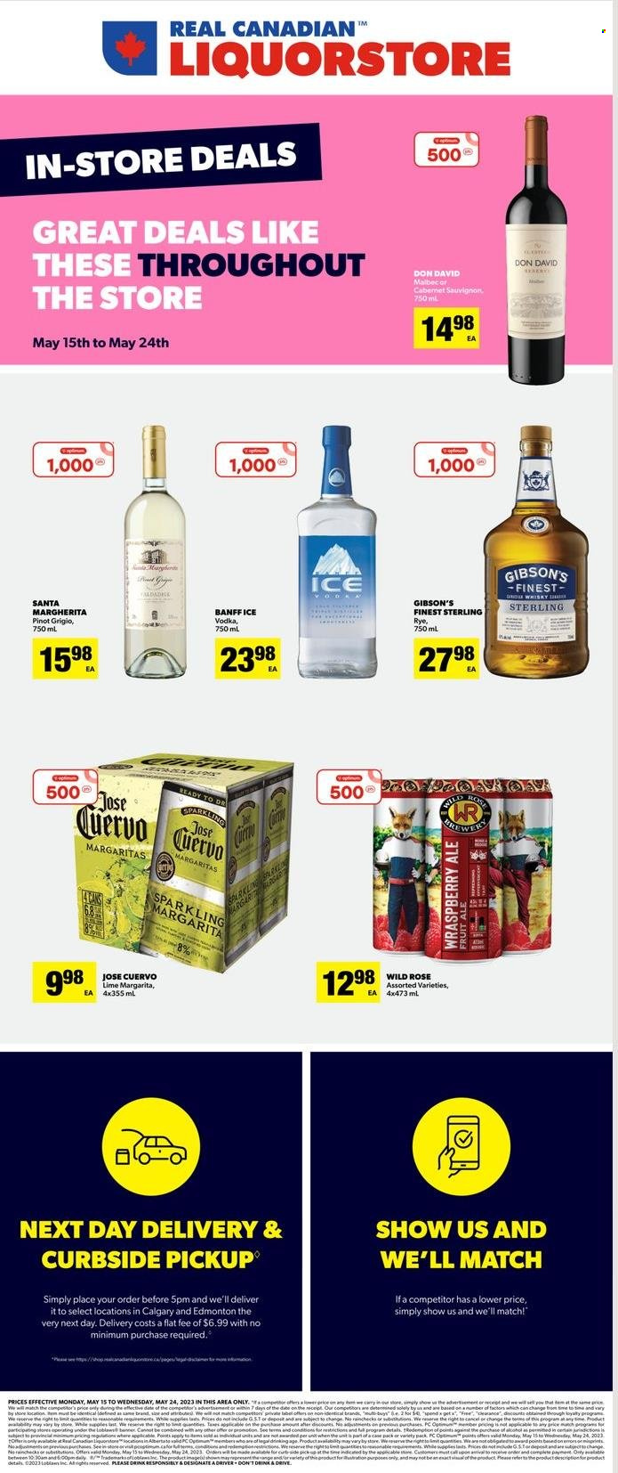 Real Canadian Liquorstore flyer - May 15, 2023 - May 24, 2023. Page 1