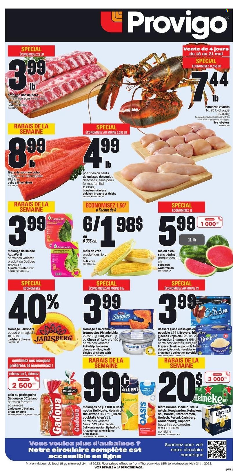 Circulaire Provigo - 18 Mai 2023 - 24 Mai 2023. Page 1