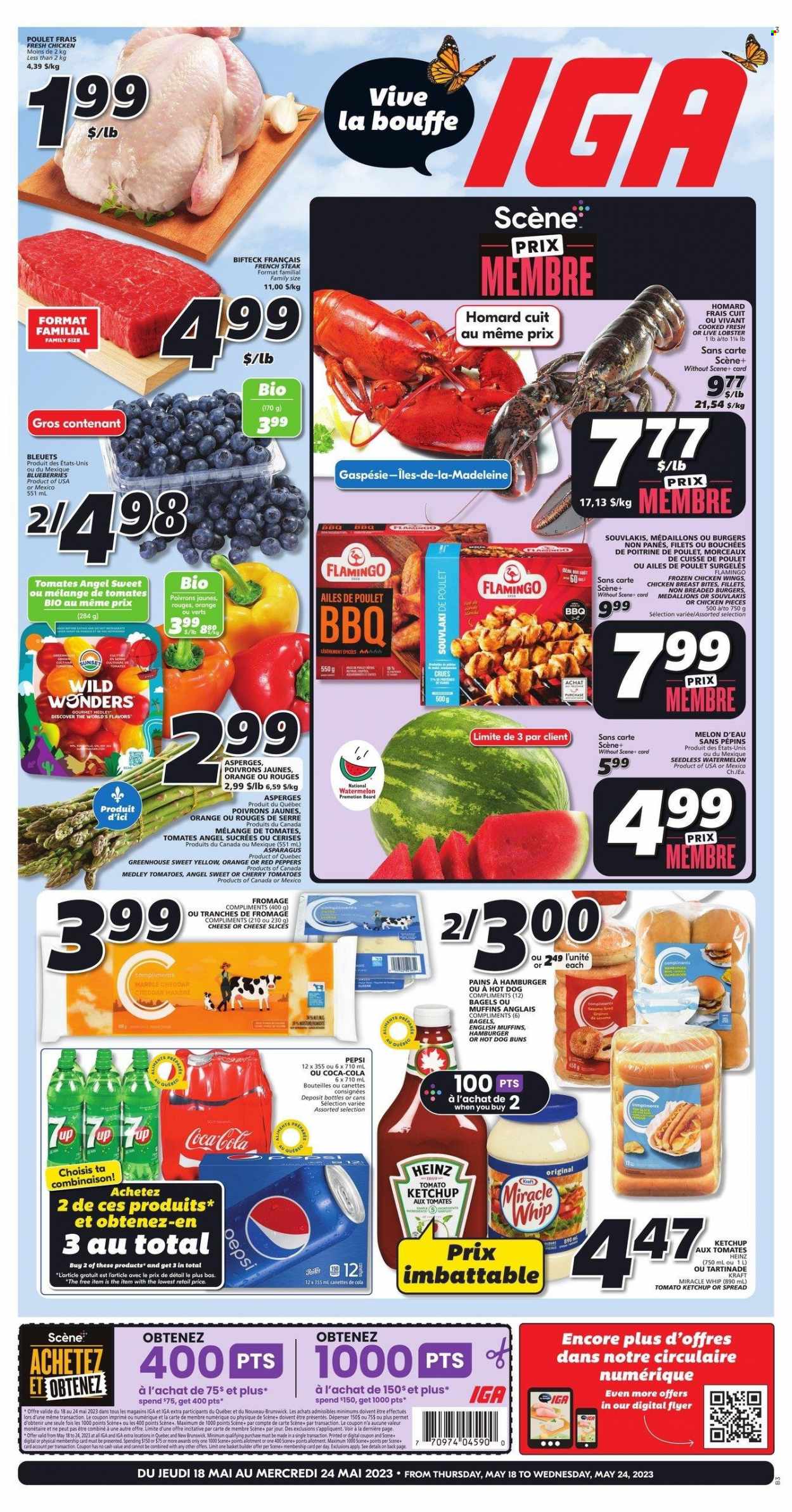 IGA flyer - May 18, 2023 - May 24, 2023. Page 1