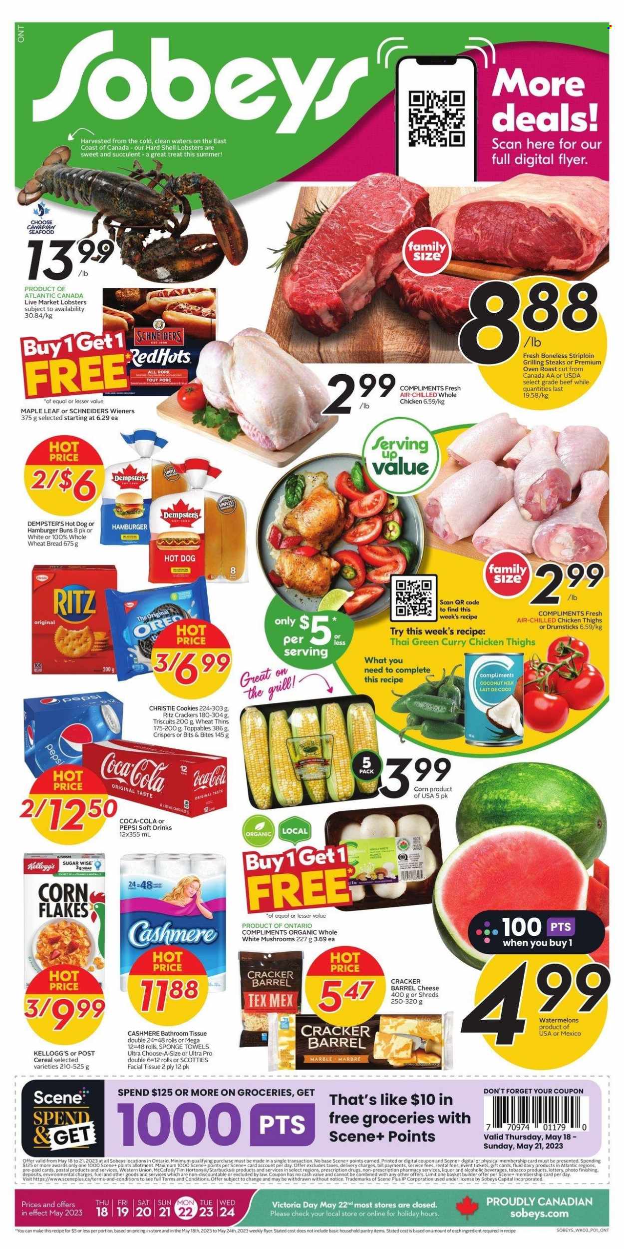 Sobeys flyer - May 18, 2023 - May 24, 2023. Page 1