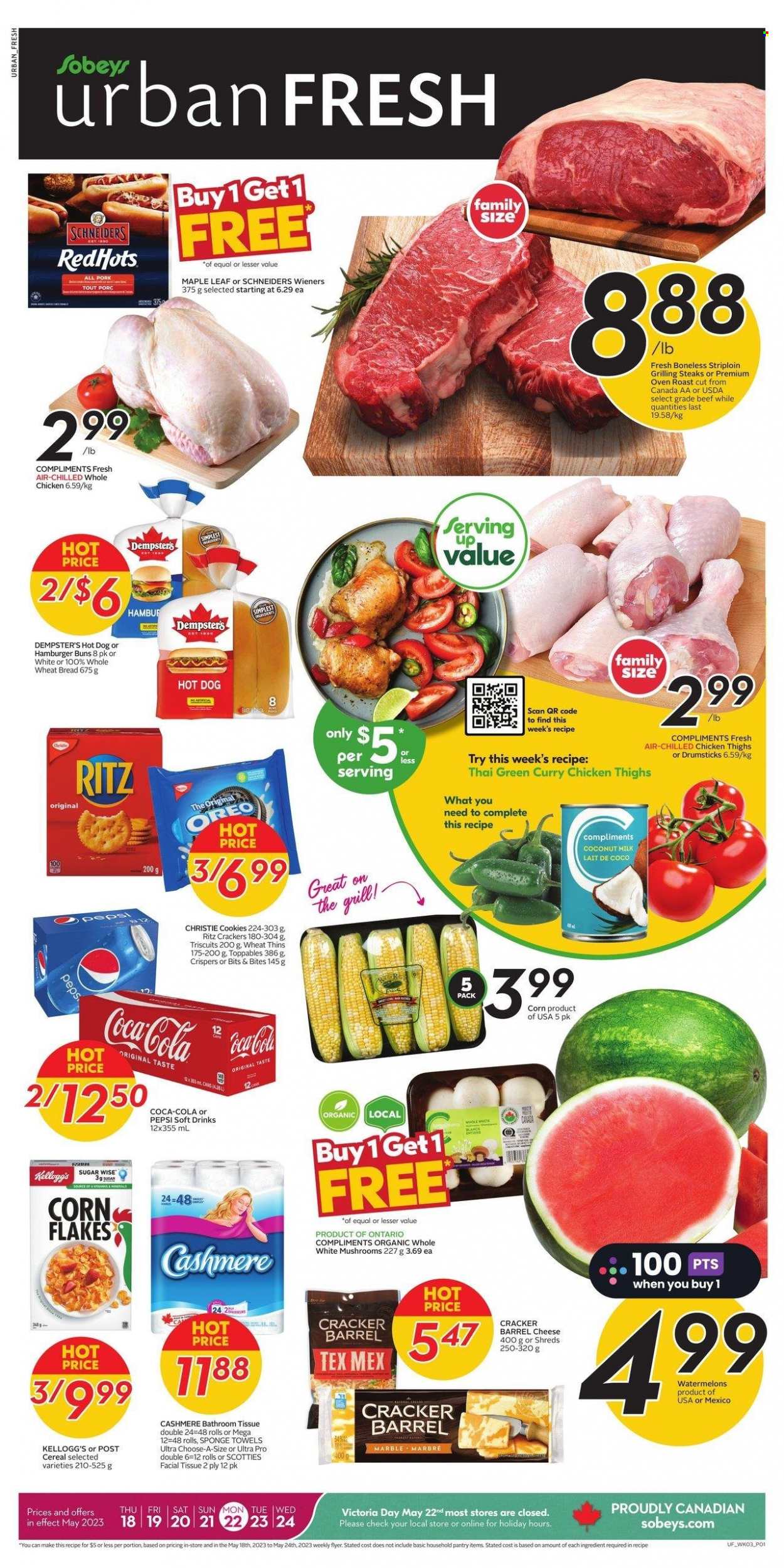 Sobeys Urban Fresh flyer - May 18, 2023 - May 24, 2023. Page 1