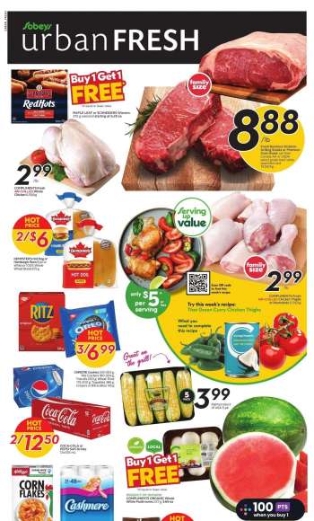Sobeys Urban Fresh Flyer - May 18, 2023 - May 24, 2023.