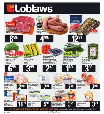 Loblaws Flyer - May 18, 2023 - May 24, 2023.