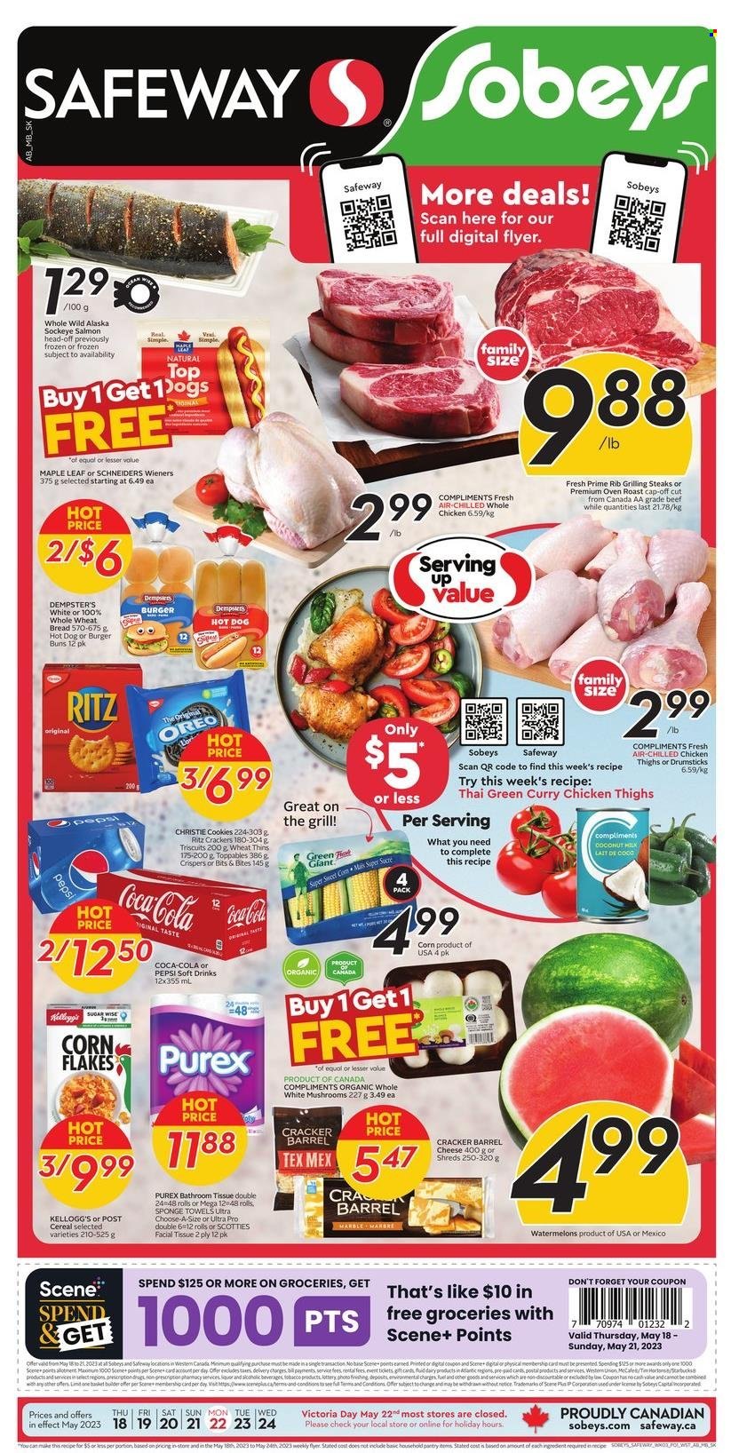 Safeway flyer - May 18, 2023 - May 24, 2023. Page 1