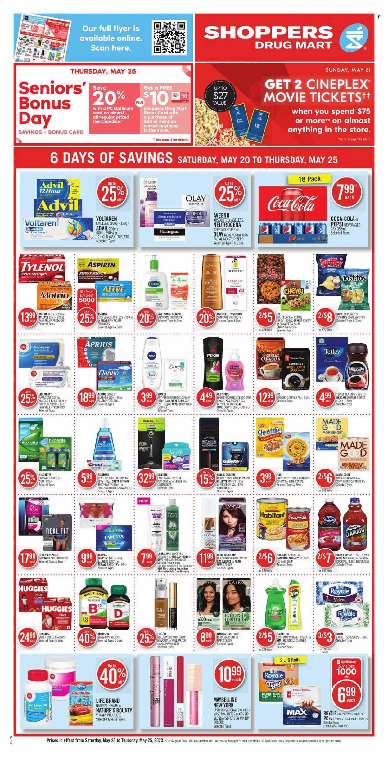 Shoppers Drug Mart flyer - May 20, 2023 - May 25, 2023. Page 1