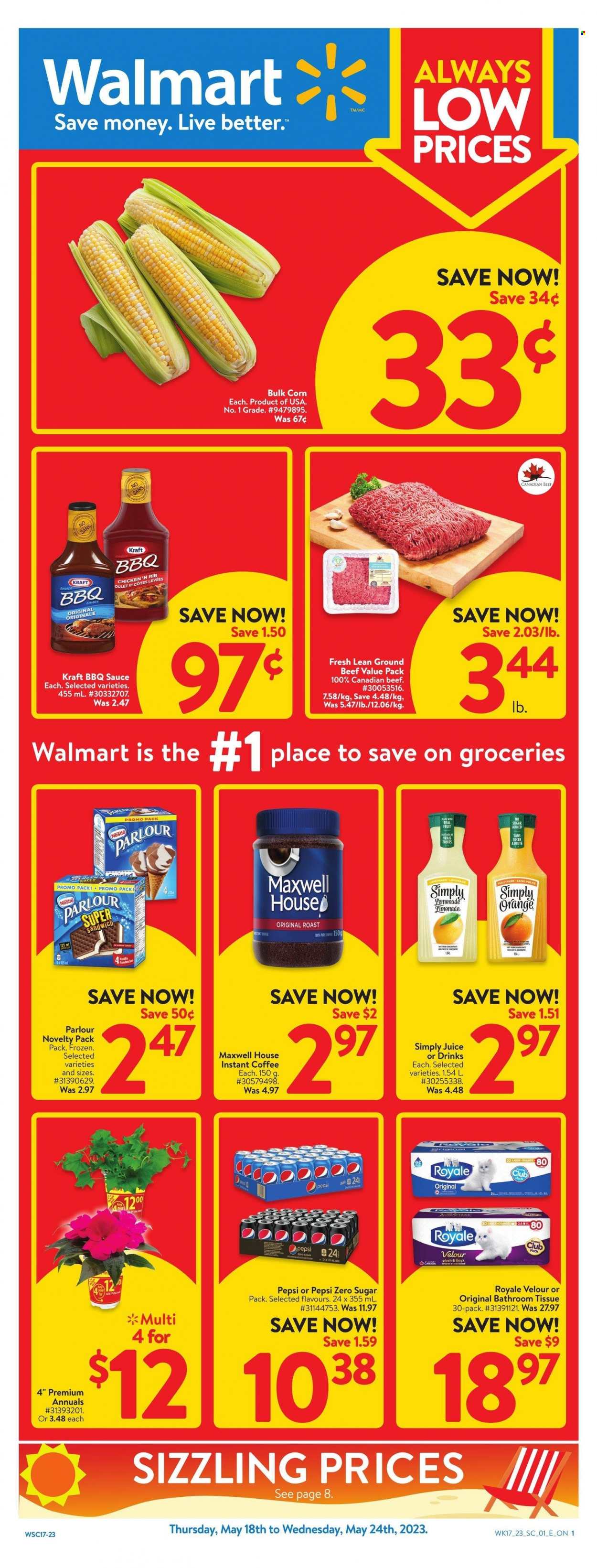 Walmart flyer - May 18, 2023 - May 24, 2023. Page 1