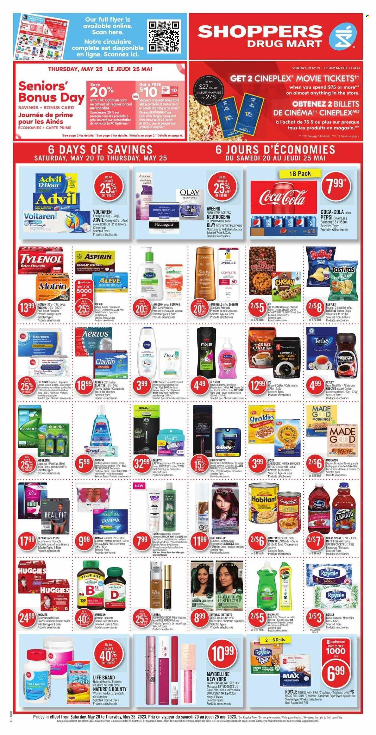 Shoppers Drug Mart flyer - May 20, 2023 - May 25, 2023. Page 1