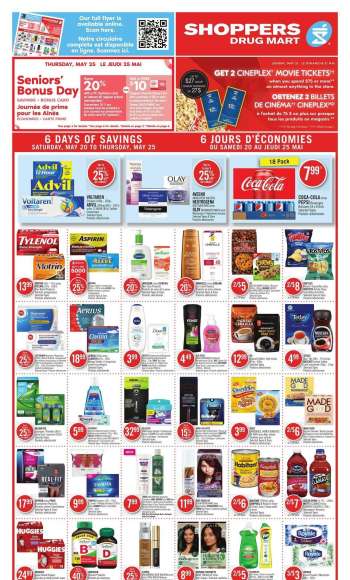 Circulaire Shoppers Drug Mart - 20 Mai 2023 - 25 Mai 2023.