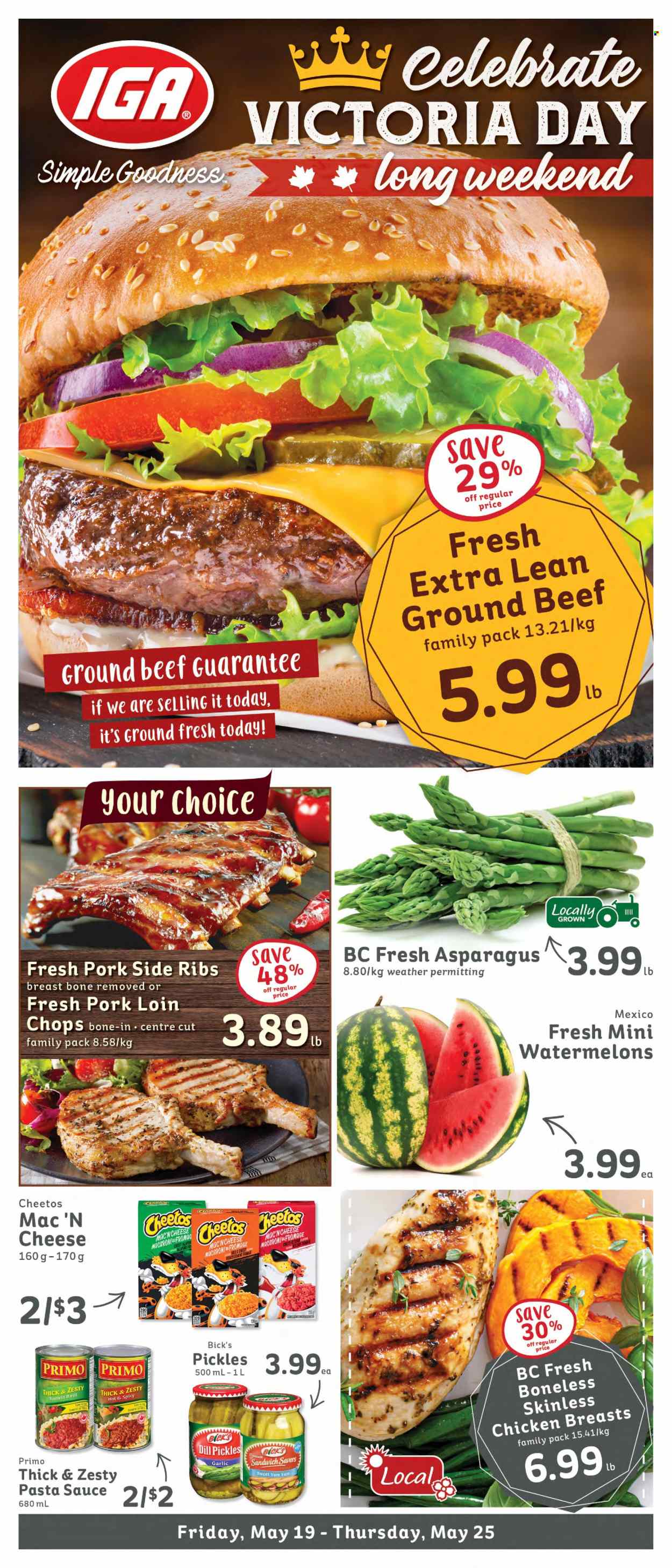 IGA Simple Goodness flyer - May 19, 2023 - May 25, 2023. Page 1
