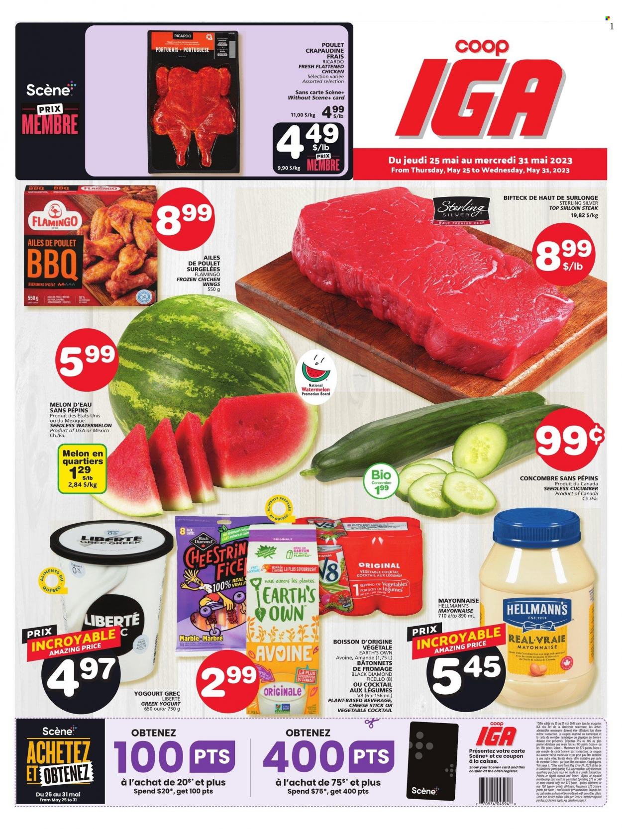 IGA flyer - May 25, 2023 - May 31, 2023. Page 1