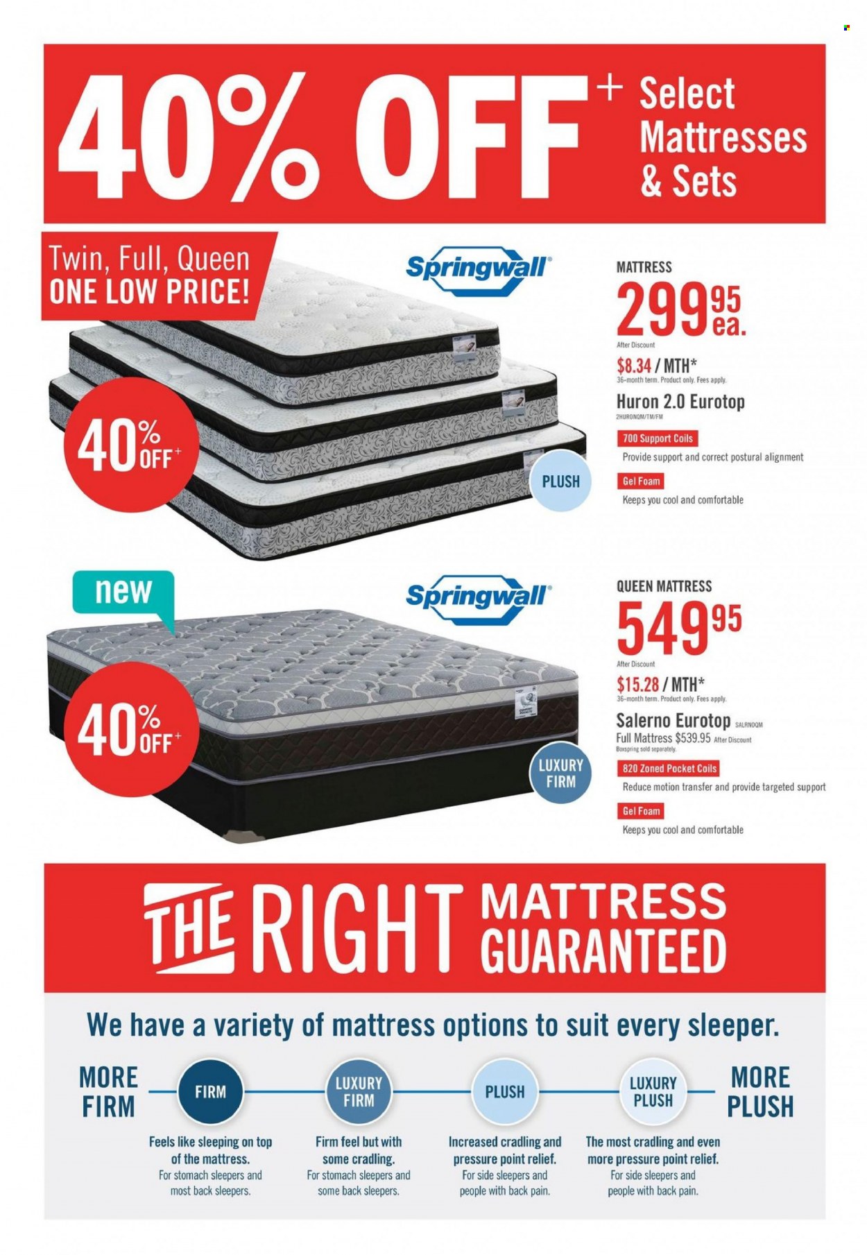 thumbnail - The Brick Flyer - May 23, 2023 - June 08, 2023 - Sales products - mattress. Page 6.