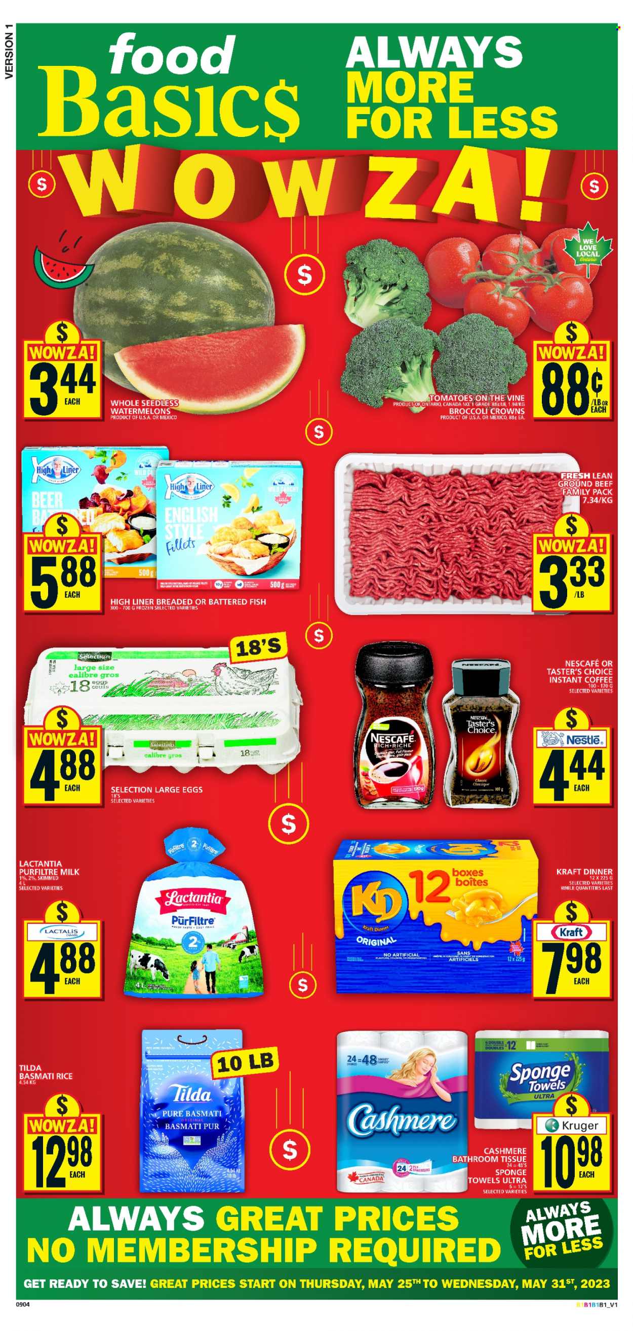 Food Basics flyer - May 25, 2023 - May 31, 2023. Page 1
